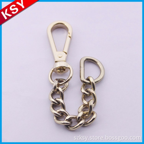 Popular Promotional Price Metal Strong Spring Eye Bag Locking Snap Hooks